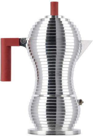 Alessi Red Pulcina Espresso Coffee Maker