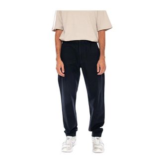 Thinking Mu Heren, Broeken, Blauw, Maat: XS Katoen