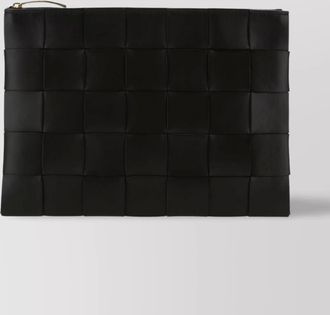Bottega Veneta na leather luggage bag