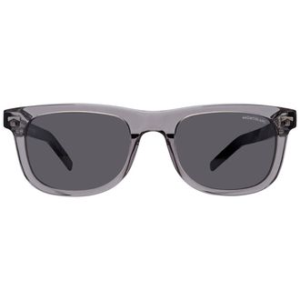 Montblanc Smoke Square Mens Sunglasses MB0260S 003 53