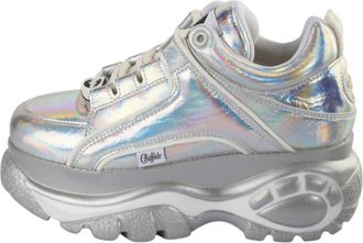 Buffalo Classic Low Sneaker in Silver Holo at Nordstrom, Size 38