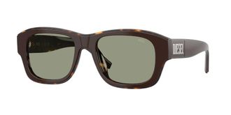 Diesel DL2020U 2069/2 Mens Sunglasses Brown Size 52