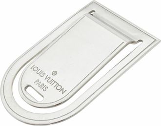Louis Vuitton Silver Metal Money Clip (Pre-Owned)