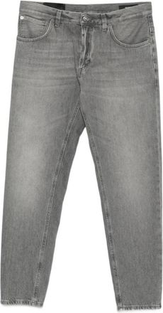Dondup Grey Mid Rise Jeans