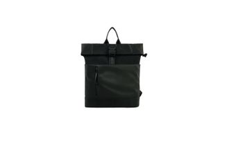 Generic Roll top Back Pack (15, Black)