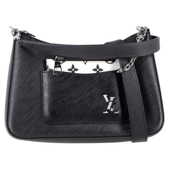 Louis Vuitton Pre-owned Womens Marelle Shoulder Bag in Black Epi Leather - One Size