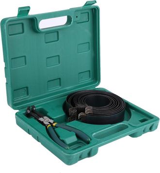 OEM Juego Completo De 16 Piezas De Alicates Compresores Para Anillos De Pist&oacute;n Para Reparaci&oacute;n De Pistones Con Uso Multi&aacute;ngulo Para Camiones, Autom&oacute;viles,