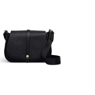 Radley London Lulworth Road Mini Flapover Crossbody Bag in Black at Nordstrom, Size X-Small