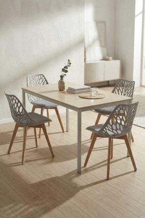 Regalos Miguel Mesas Comedor - Mesa Comedor Dino 140x75 Cm - Madera Natural