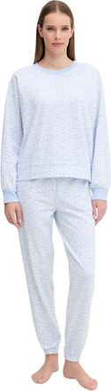 DKNY Dkny, Nachtkleding, Dames, Blauw, XL, Katoen, Pyjamaset