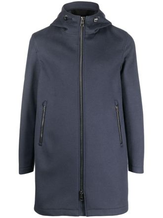 Herno Cappotto con cappuccio - Blu