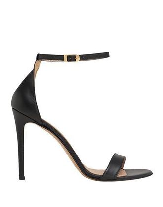 8 by YOOX LEATHER ANKLE STRAP SANDAL