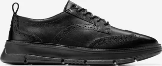 Cole Haan Womens Zerøgrand Rella Wingtip Oxford Shoes - Black Size 6.5