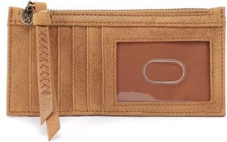 Hobo Carte Leather Card Case in Whiskey at Nordstrom