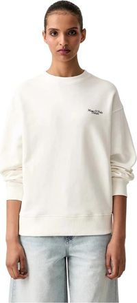Marc O'Polo Sweatshirts - Dames - Sweatshirts - Wit - L - Hoodies & sweatvesten