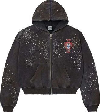 Vale Pluto Cluster Zip Up Hoodie Black VALE-08-007-PCZU-BK