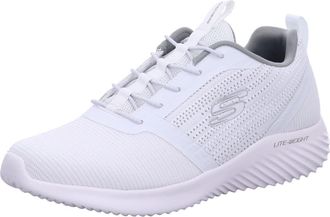 Skechers Mens Bounder Trainers, White White Wht, 9 UK