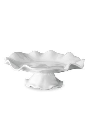 Beatriz Ball Vida Havana Pedestal Cake Plate in White at Nordstrom