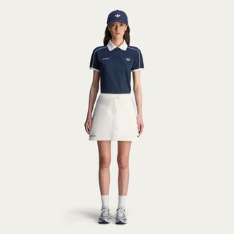 adidas Originals ADIDAS Originals Womens Sporty & Rich Skort - White Cotton - Size X-Small