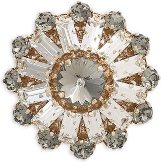 Dolce & Gabbana Spilla con cristalli - Argento