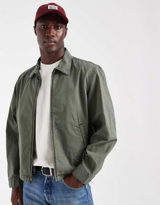 Levi's Castro - Giacca grigia con zip-Grigio