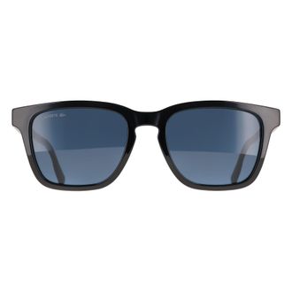 Lacoste Rectangle Mens Black Solid Blue L987S - One Size