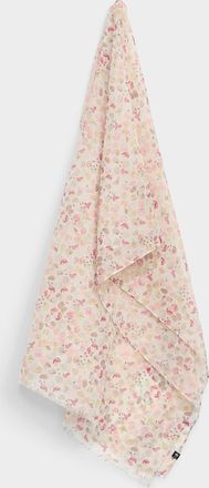 Fraas Womens Painterly dotted lightweight scarf