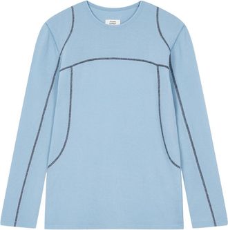 TOMBOY seam detailing sweatshirt - Blue