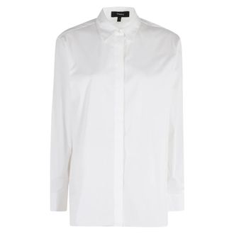 Theory Mujer, Blusas y Camisas, Blanco, Talla: S