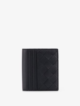 Bottega Veneta Portacarte in pelle con motivo Intrecciato - BOTTEGA VENETA - gender_Man