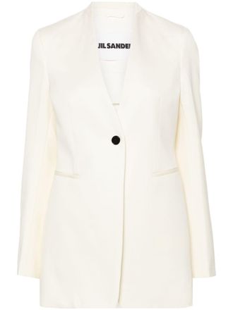 Jil Sander Blazer monopetto - Toni neutri