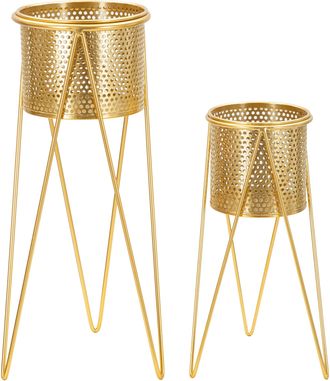 Dmora Vase Katia, Gold
