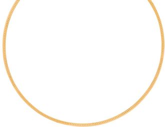 Astrid & Miyu Snake Chain 18k Gold-plated Necklace - One Size