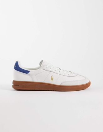Polo Ralph Lauren Sneakers basse bianche/blu navy-Bianco