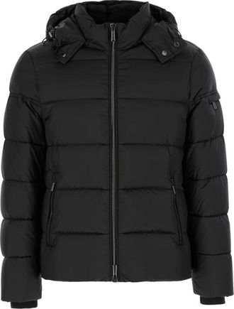 Moorer Piumino Jacket - Heren - Gewatteerde jassen - Zwart - XL - Nylon - Jassen