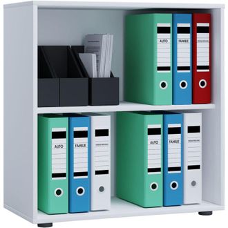 ebuy24 Estante De Madera Vcm De Pie Gabinete De Archivo De Ahorro De Espacio Dimensiones Aprox. B. 70 X Al. 74 X T. 37 Cm Estante Elegante De Pie Estante De 