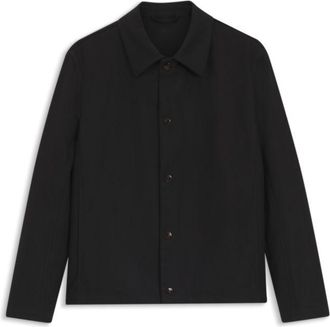 HUGO BOSS Coach jacket in double-faced cotton