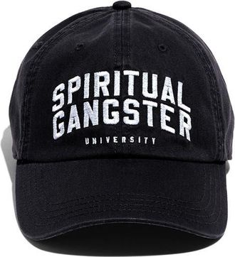 Spiritual Gangster University Baseball Cap in Black at Nordstrom