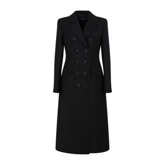 Dolce & Gabbana Blazer cruzado - Coats - Mujer - Negro - L