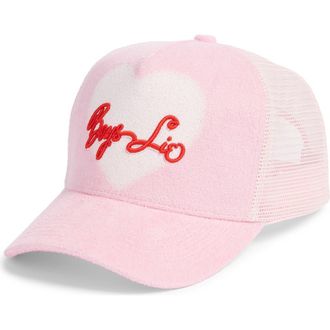 Boys Lie Be Mine Trucker Hat in Pink at Nordstrom