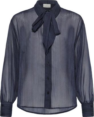 Kaffe Vestido KAlouisa - Blouses & Shirts - Mujer - Azul - 2XL