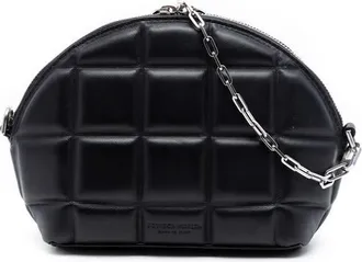 Bottega Veneta Pre-owned Bottega Veneta Mini Padded Nappa Half Moon Chain Crossbody Ladies 5HYTSMRPOOSRH8YI