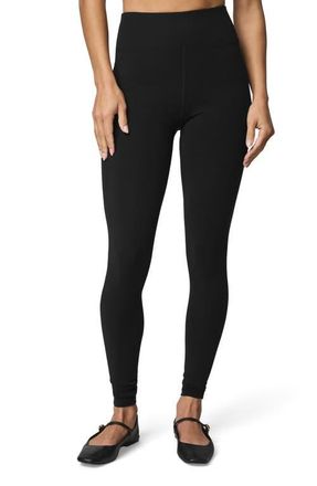 Splendid Interlock Leggings in Black at Nordstrom, Size X-Small