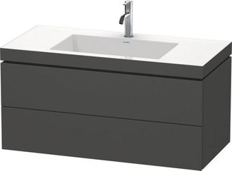 Duravit Duravit - Lavamanos L-cube Con Base Mural, 100x48 Cm, 2 Cajones