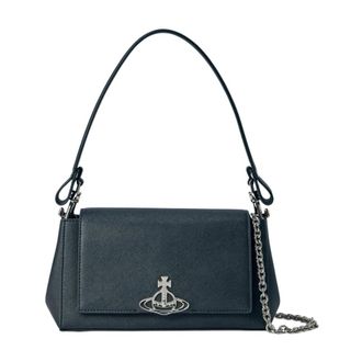 Vivienne Westwood Shoulder Bags, female, Black, Size: ONE SIZE Hazel Medium Handbag