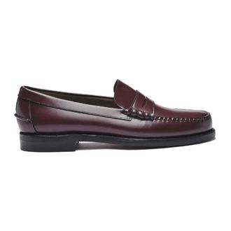 Sebago Loafers, male, Brown, Size: 9 US Classic Leather Loafer Shoe