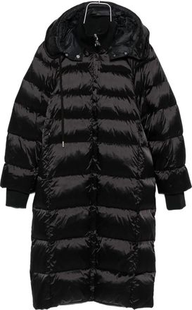 Patrizia Pepe hooded puffer coat - Black
