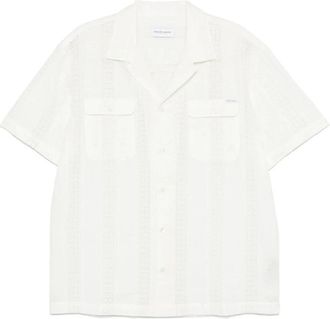 Maison Labiche Hombre, Camisas, Blanco, Talla: S