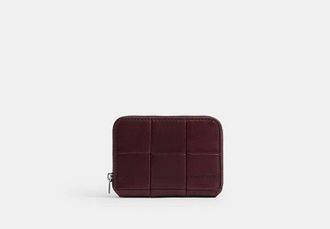 Coach Alter/Ego Zip Around Wallet in Red | Upcrafted Leather