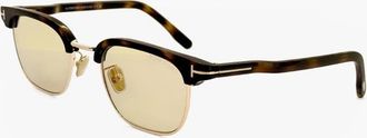 Tom Ford Smoke Square Mens Sunglasses FT1119-D 52A 47